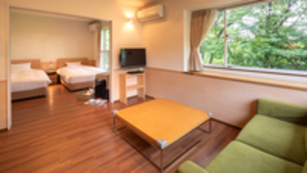 可愛いアート!1フロアでワンコものびのび/2ベッドルーム